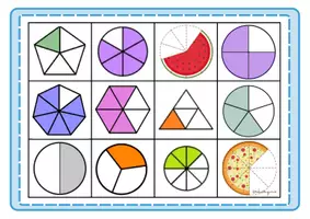 Vista previa - Juegos / Gamificación - Bingo de fracciones - página 3