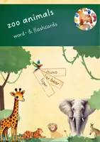 Vorschau - Bildkarten - zoo animals - Wort- und Bildkarten / word- and flashcards - Deckblatt