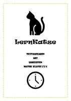 Vorschau - Arbeitsblätter - Textaufgaben rund um Öffnungszeiten und Zeitberechnungen - Deckblatt