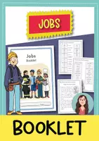 Vista previa - Manualidades / Dibujos para colorear - Jobs - cuaderno de actividades (inglés) - Portada