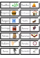 Vista previa - Juegos / Gamificación - Dominó palabra-imagen letra H, por @maestrapt.lau - página 2