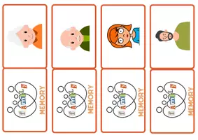 Vista previa - Juegos / Gamificación - FAMILY members memory game - página 2