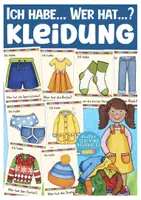 Vorschau - Spiele - Ich habe ... Wer hat? Kleidung Deutsch - Deckblatt