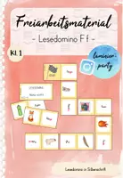 Vorschau - Spiele - Freiarbeit: Lesedomino F - Deckblatt