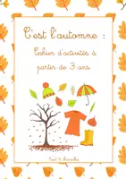 Aperçu - Apprentissages en autonomie - CAHIER-ACTIVITES-AUTOMNE - Page de couverture