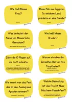 Vorschau - Spiele - Mose Quiz Spiel Wiederholung Religion Klasse 3 und 4 - Seite 3