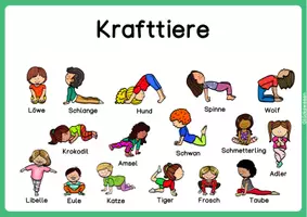 Vorschau - Bildkarten - Kinderyoga Krafttiere - Seite 2