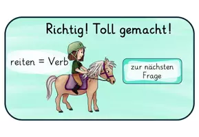 Vorschau - Fördermaterial/Inklusion - interaktive PDF Wortarten (Verben, Nomen und Adjektive) - Seite 3