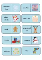 Vorschau - Spiele - Englisch Warm-up Game, Domino, Winter Edition - Seite 3