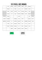 Aperçu - Apprentissages en autonomie - Les pixels des noms - Page de couverture