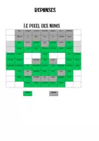 Aperçu - Apprentissages en autonomie - Les pixels des noms - Page 3