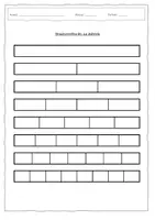 Vorschau - Arbeitsblätter - Brüche vergleichen mit Hilfe von Bruchstreifen - Deckblatt
