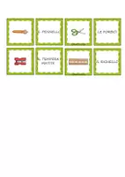 anteprima - Giochi - "Gli oggetti della scuola "Memory-Trova la coppia - Pagina 2