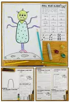 Vista previa - Unidades / Secuencias / Situaciones de Aprendizaje - My Alien - Mini Project - página 1