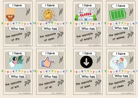 Vorschau - Spiele - I have, who has...? Opposites - Seite 3