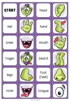 Vista previa - Juegos / Gamificación - BODY PARTS - Domino (2 Games) - página 3