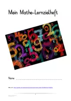 Vorschau - Fördermaterial/Inklusion - Mathe Lernzielheft für den Förderunterricht - Seite 1