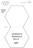 anteprima - Materiale per pittura e bricolage - biglietto Giornata mondiale delle api - Pagina 3