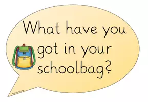 Vorschau - Arbeitsblätter - Class interview - "What have you got in your schoolbag?" - Seite 3