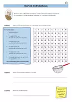 Vorschau - Arbeitsblätter - Arbeitsblatt: Sieb des Eratosthenes - Seite 1