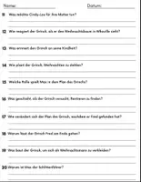Vorschau - Arbeitsblätter - Film: "Der Grinch (2018)" Fragen + Aktivitäten Rätsel + und Antworten - Seite 2