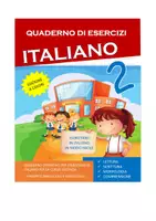 anteprima - Materiale di supporto/inclusione - Anteprima Libro - Quaderno di esercizi ITALIANO 2 - Pagina di copertina