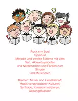 Vorschau - Anderer Materialtyp - Rock my Soul zweistimmig für Boomwhacker - Deckblatt