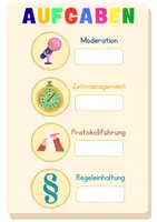 Vorschau - Aufgabenkarten - Classroom Mangament - Klassenorganisation - Deckblatt