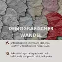 Vorschau - Arbeitsblätter - Arbeitsblatt Demographischer Wandel - Szenarien - Deckblatt