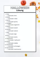 Vorschau - Spiele - Halloween: Wortsalat - Seite 1