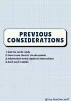 Vista previa - Tarjetas / Manipulativos - Do it now - 16 activity cards for starting your lessons - página 1