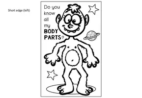 Vista previa - Hojas de trabajo - BODY PARTS - Vocabulary Craftivity - página 2