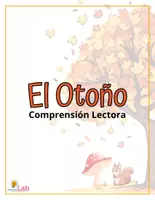 Vista previa - Hojas de trabajo - Reading comprehension | Fall in Spanish | Comprensión de Lectura El Otoño - Portada
