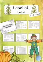 Vorschau - Arbeitsblätter - Leseheft - Herbst (2. - 3. Klasse) - Deckblatt