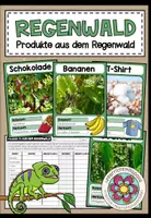 Vorschau - Unterrichtsreihen - REGENWALD - Materialpaket - Seite 1
