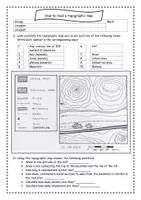 Vista previa - Hojas de trabajo - How to read a topographic map - Activity - Portada