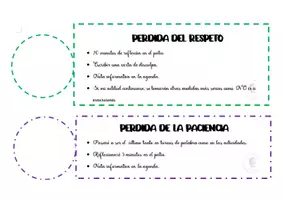 Vista previa - Decoración del aula - Consecuencias y carnet de puntos - página 2