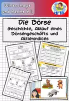Vorschau - Stundenentwürfe - Die Börse - Geschichte, Ablauf eines Börsengeschäfts und Aktienindices Wirtschaft und Recht 9 II Lehrplan Plus - Deckblatt
