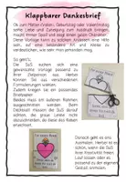 Vorschau - Arbeitsblätter - Muttertag Vatertag Valentinstag Dankesbrief - Seite 1