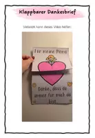 Vorschau - Arbeitsblätter - Muttertag Vatertag Valentinstag Dankesbrief - Seite 3