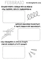 anteprima - Materiale per pittura e bricolage - FEBBRAIO poesia illustrata - Pagina 3