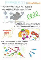 anteprima - Materiale per pittura e bricolage - FEBBRAIO poesia illustrata - Pagina di copertina