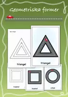 förhandsvisning - Grundläggande geometriska former - försättsblad