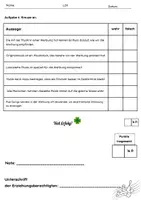 Vorschau - Test - Musiktest - kurze Lernzielkontrolle "Werbung und Musik" - Seite 1