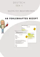 Vorschau - Arbeitsblätter - Arbeitsblatt: Fehlerhaftes Rezept Waffeln - Seite 2