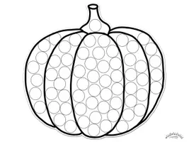 Vorschau - Arbeitsblätter - STEMPELVORLAGEN „HALLOWEEN“ (Zum Fingerstempeln, zum Stempeln mit Korken, Wattestäbchen, als Playmais-Vorlagen) in diversen Größen, auch als Karten (Herbst) - Seite 2