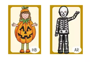 Vorschau - Arbeitsblätter - Lesespaziergang - Halloween - Klasse 3/4 (dreifach diff.) - Seite 3