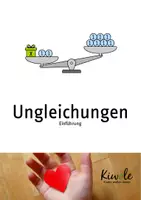 Vorschau - Arbeitsblätter - Einführung lineare Ungleichungen mit einer Variablen - Deckblatt