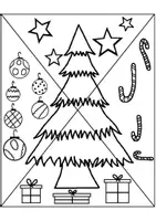 Vorschau - Mal- und Bastelvorlagen - PopArt Weihnachten - Seite 2