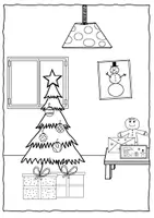 Vorschau - Mal- und Bastelvorlagen - Ausmalbilder Weihnachten - Seite 2